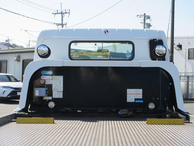 キャンター 農機具運搬仕様 ウインチ・ラジコン付き 極東開発フラトップZEROII テールゲート手動式(13枚目)