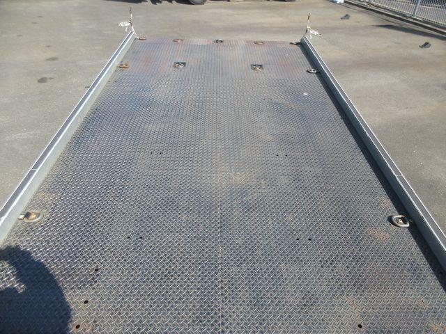 キャンター 農機具運搬仕様 ウインチ・ラジコン付き 極東開発フラトップZEROII テールゲート手動式(15枚目)