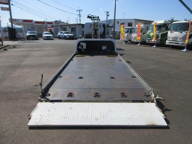 キャンター 農機具運搬仕様 ウインチ・ラジコン付き 極東開発フラトップZEROII テールゲート手動式(21枚目)