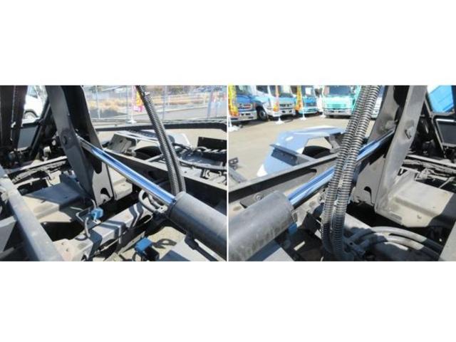 キャンター 農機具運搬仕様 ウインチ・ラジコン付き 極東開発フラトップZEROII テールゲート手動式(29枚目)