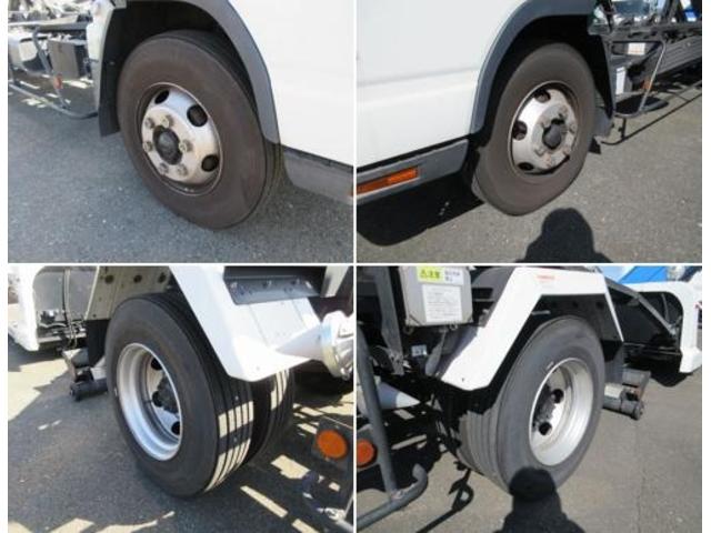 キャンター 農機具運搬仕様 ウインチ・ラジコン付き 極東開発フラトップZEROII テールゲート手動式(30枚目)