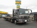 ギガ２５ｔ　ロールーフ　７速ミッション　３８０馬力　フジタ自動車工業　セルフローダー