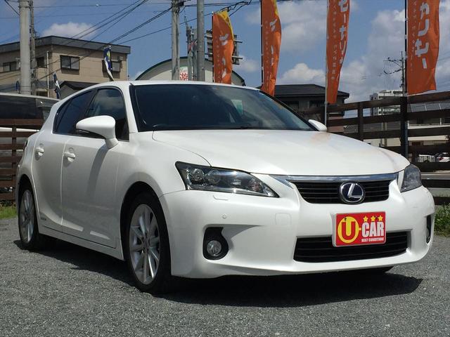 CT200h バージョンC ユーザー買取車 純正HDDナビ(3枚目)