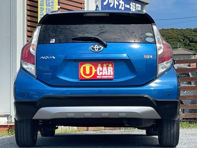 アクア Ｘ－アーバン　ソリッド　全国対応保証付き／ナビ・ＴＶ／Ｂｌｕｅｔｏｏｔｈ／バックモニター／ハーフレザー／シートヒーター／ナノイーＡＣ／ルーフレール／コーナーセンサー／セーフティセンス／Ａハイビーム／プッシュＳ／スマートキー／（30枚目）