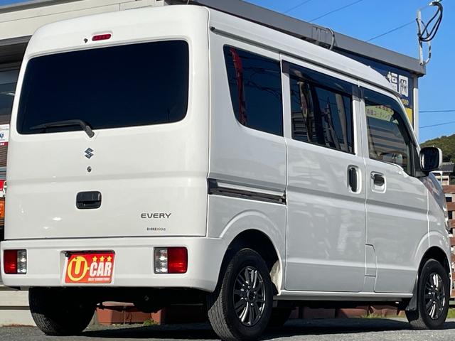 エブリイ ＰＣリミテッド　全国対応保証付き／４ＡＴ／ユーザー買取車／ディスプレイオーディオ／バックモニター／キーレスキー／革調シートカバー／社外ＬＥＤヘッドランプ／両側スライド／アルミホイール／電格ドアミラー／パワーウィンドウ（2枚目）