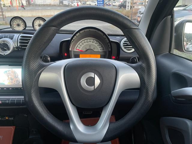 スマートフォーツークーペ ターボ 全国対応保証付き/ユーザー買取車/ナビ/TV/Bluetooth/バックモニター/ガラスルーフ/前後ドラレコ/HIDヘッドライト・フォグランプ/リアフォグランプ/ETC/アルミホイール/ハーフレザー(15枚目)