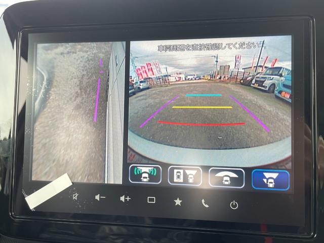 スペーシアカスタム ハイブリッドXSターボ 届出済未使用車/全国対応保証付き/純正9インチナビ・TV/スズキコネクト対応通信機装着車/全周囲モニター/Bluetooth/両側パワースライド/LEDヘッド/シート・ステアリングヒーター/HUD/(16枚目)