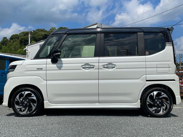 スペーシアカスタム ハイブリッドXSターボ 届出済未使用車/全国対応保証付き/純正9インチナビ・TV/スズキコネクト対応通信機装着車/全周囲モニター/Bluetooth/両側パワースライド/LEDヘッド/シート・ステアリングヒーター/HUD/(42枚目)