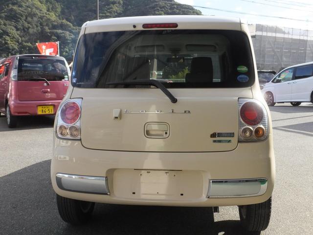 アルトラパンショコラ Ｘ　純正ナビ／ワンセグＴＶ／バックカメラ／純正レザー調シート／スマートキー／プッシュスタート／禁煙車／整備手帳／取扱説明書（7枚目）