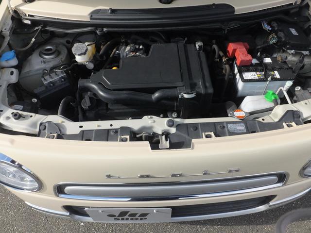 アルトラパンショコラ Ｘ　純正ナビ／ワンセグＴＶ／バックカメラ／純正レザー調シート／スマートキー／プッシュスタート／禁煙車／整備手帳／取扱説明書（25枚目）