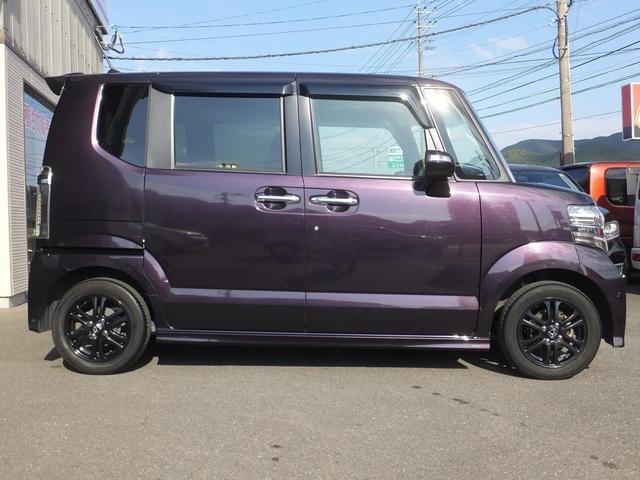 Ｎ－ＢＯＸカスタム Ｇ　ＳＳパッケージ　純正アルミホイル・純正エアロ・純正ナビ／テレビ・バックカメラ・ＥＴＣ・電動スライドドア・シートヒーター・ミュージックプレイヤー接続・フロントフォグランプ（4枚目）