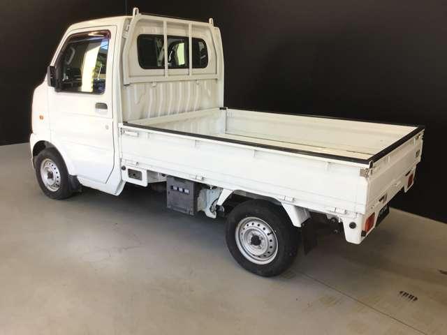 キャリイトラック 660 KCエアコン・パワステ 3方開 4WD 5MT 4WD ETC ラジオ フルタイム4WD エヤコン PS ETC付き(6枚目)