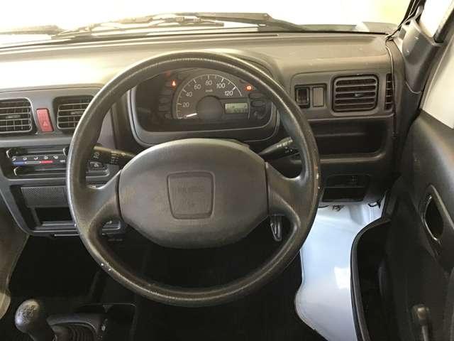 キャリイトラック 660 KCエアコン・パワステ 3方開 4WD 5MT 4WD ETC ラジオ フルタイム4WD エヤコン PS ETC付き(13枚目)