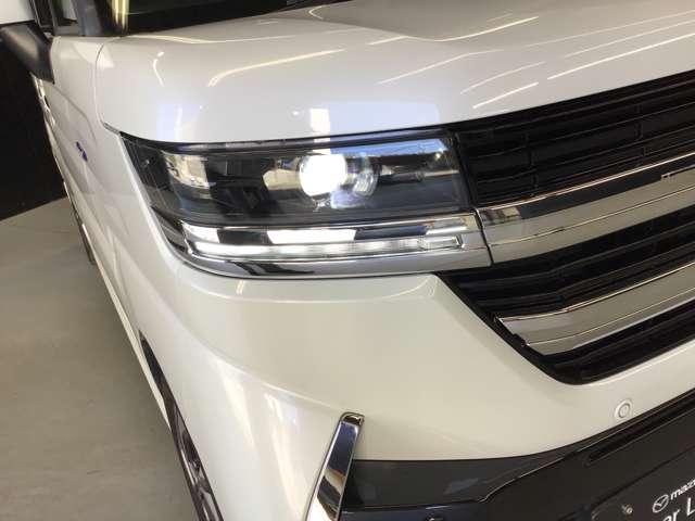 フレアワゴンカスタムスタイル ６６０　カスタムスタイル　ＸＴ　両側電スラ　ナビ　全方位モニタ　メモリーナビ　フルセグ　アイドリングストップ　ＬＥＤヘッドライト　スマートキー　ＥＴＣ　ターボ車　クリアランスソナー　衝突被害軽減システム　バックカメラ　シートヒーター（13枚目）