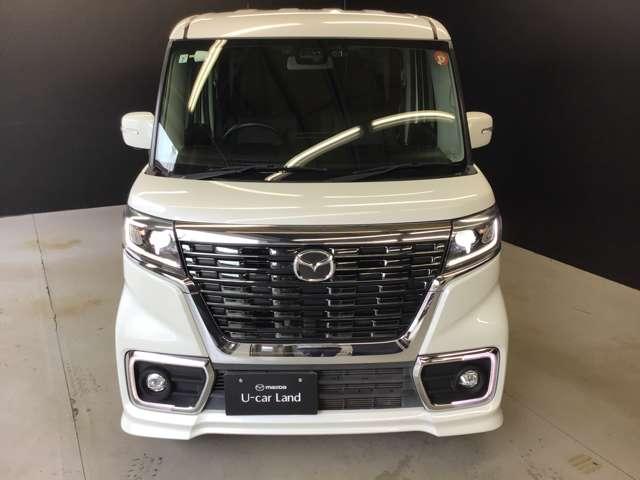 フレアワゴンカスタムスタイル ６６０　カスタムスタイル　ハイブリッド　ＸＴ　両側電スラ　ナビ　全方位モニタ　衝突軽減　アラウンドビューモニター　両面パワースライドドア　Ｂカメラ　エアバッグ　スマキー　リアコーナーセンサー　サイドエアバッグ　ＡＢＳ　盗難防止装置　クルコン（5枚目）
