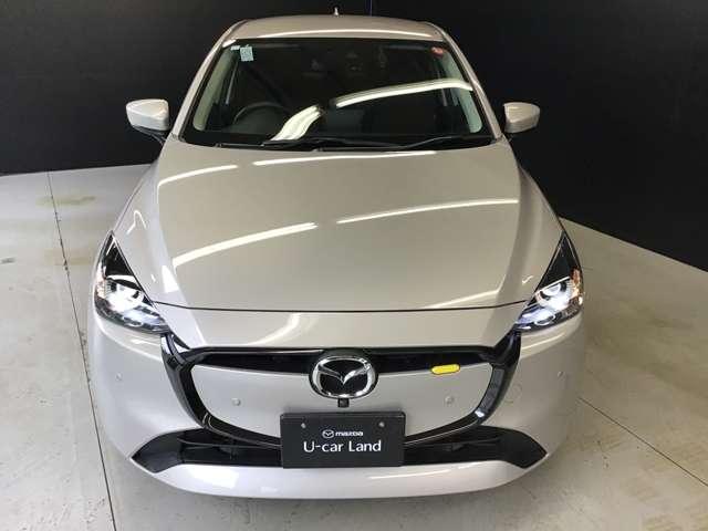 MAZDA2 1.5 15BD ナビ CarPlay対応 全方位モニタ パノラマモニタ ブルートゥース スマートシティブレーキサポート 前後ソナー LEDヘッドランプ フルセグTV オートマチックハイビーム バックカメラ ETC(6枚目)