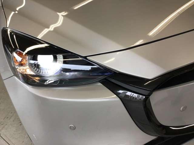 MAZDA2 1.5 15BD ナビ CarPlay対応 全方位モニタ パノラマモニタ ブルートゥース スマートシティブレーキサポート 前後ソナー LEDヘッドランプ フルセグTV オートマチックハイビーム バックカメラ ETC(15枚目)