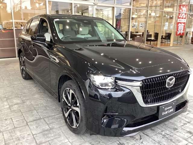 ＣＸ－６０ ２．５　ＰＨＥＶ　プレミアム　モダン　４ＷＤ　デモカーＵＰ　ＥＴＣ　全方位カメラ　全方位カメラ　オートエアコン　パノラマルーフ　地デジ　シートエアコン　レザーシート　スマートキー　ＡＷＤ　バックカメラ　シートヒーター　パワーシート　横滑り防止装置（6枚目）