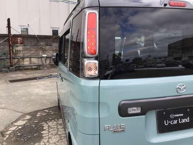 フレアワゴンタフスタイル 660 タフスタイル ハイブリッド XT 4WD 4WD 電スラ ナビ 全方位モニタ リアコーナーセンサー 360モニター ターボ 4WD シートヒーター オートエアコン バックカメラ スマートキー ベンチシート キーレス アルミホイール Aストップ(11枚目)