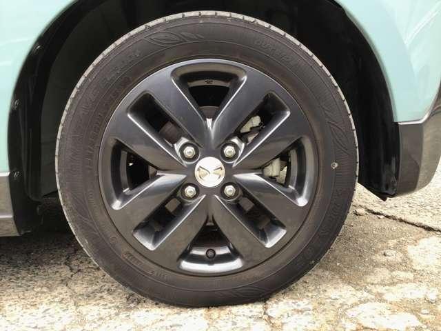 フレアワゴンタフスタイル 660 タフスタイル ハイブリッド XT 4WD 4WD 電スラ ナビ 全方位モニタ リアコーナーセンサー 360モニター ターボ 4WD シートヒーター オートエアコン バックカメラ スマートキー ベンチシート キーレス アルミホイール Aストップ(13枚目)