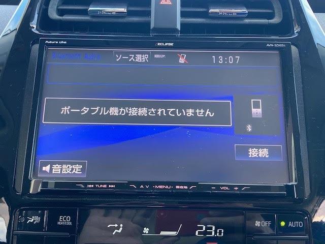 プリウス Ｓ　禁煙車　内外美　ワンオーナー　イクリプス９インチナビ　フルセグＴＶ　Ｂｌｕｅｔｏｏｔｈ　バックカメラ　ＤＶＤ　　ＥＴＣ　ＬＥＤ　ＵＳＢ端子入力　横滑り防止　アルミホイール　スマートキー　１年保証付き（22枚目）