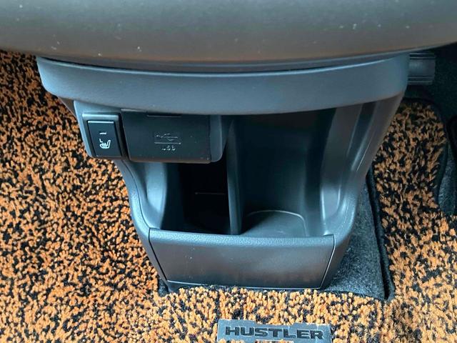 ハスラー ＪスタイルＩＩ　禁煙車　純正フルセグＴＶナビ　Ｂｌｕｅｔｏｏｔｈ　バックカメラ　全周囲カメラ　ドライブレコーダー　ＥＴＣ　シートヒーター　黒ハーフレザー　アルミホイール　ＨＩＤ　レーンアシスト　１年保証付き（49枚目）
