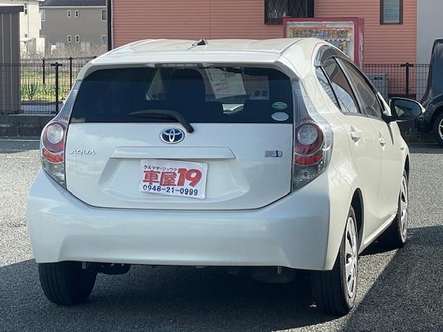 アクア Ｓ　禁煙車　社外ナビ　フルセグＴＶ　Ｂｌｕｅｔｏｏｔｈ　ドラレコ　ＥＴＣ　ＨＩＤ　スマートキー　１年保証付き（13枚目）