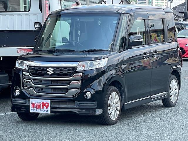 スペーシアカスタムＺ ベースグレード　１年保証付　ＴＶナビ　Ｂｌｕｅｔｏｏｔｈ　バックカメラ　パワースライドドア　前後ドライブレコーダー　レーダーブレーキサポート　ＥＴＣ　ＨＩＤ　スマートキー（7枚目）