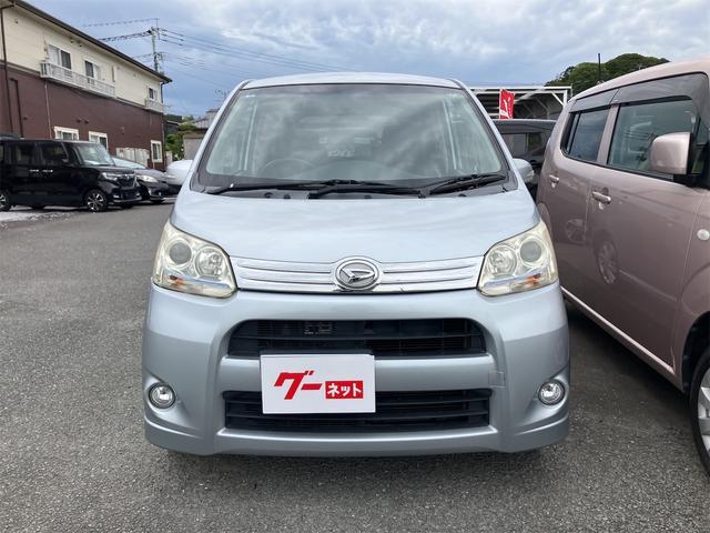 ムーヴ カスタム　ＲＳ　禁煙車　３ヶ月保証付　ターボ　ＭＯＭＯステアリング　ＨＩＤ　アルミホイール　フォグ　スマートキー　ＣＤ　取説（5枚目）
