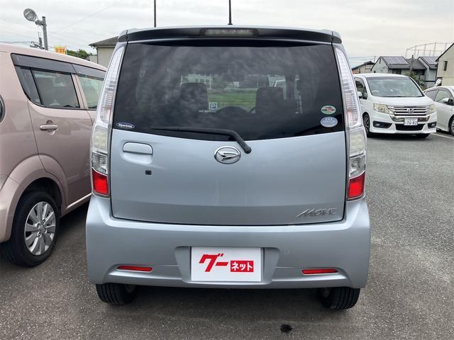 ムーヴ カスタム　ＲＳ　禁煙車　３ヶ月保証付　ターボ　ＭＯＭＯステアリング　ＨＩＤ　アルミホイール　フォグ　スマートキー　ＣＤ　取説（11枚目）
