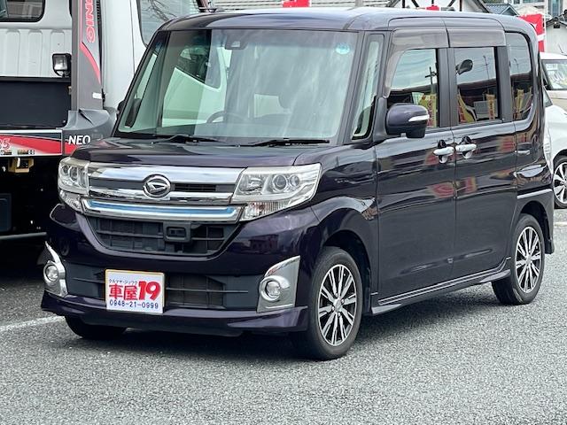タント カスタムＸ　トップエディションＳＡＩＩ　禁煙車　保証付　フルセグＴＶナビ　Ｂｌｕｅｔｏｏｔｈ　バックカメラ　パワースライドドア　ＥＴＣ　ＬＥＤ　アルミホイール　スマートキー（5枚目）