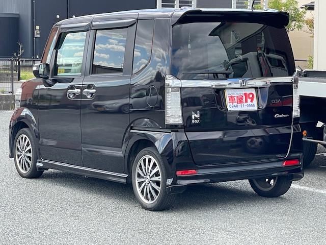 Ｎ－ＢＯＸカスタム Ｇ　ターボＳＳパッケージ　禁煙車　保証付　フルセグＴＶナビ　Ｂｌｕｅｔｏｏｔｈ　バックカメラ　両側パワースライドドア　ＥＴＣ　ＨＩＤ　スマートキー（7枚目）