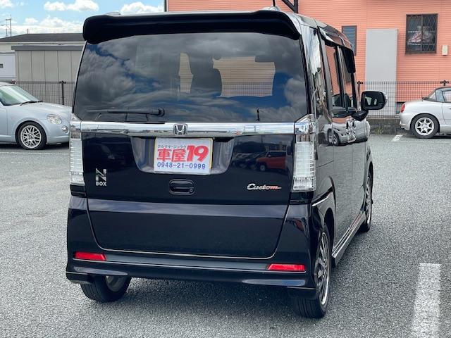 Ｎ－ＢＯＸカスタム Ｇ　ターボＳＳパッケージ　禁煙車　保証付　フルセグＴＶナビ　Ｂｌｕｅｔｏｏｔｈ　バックカメラ　両側パワースライドドア　ＥＴＣ　ＨＩＤ　スマートキー（9枚目）