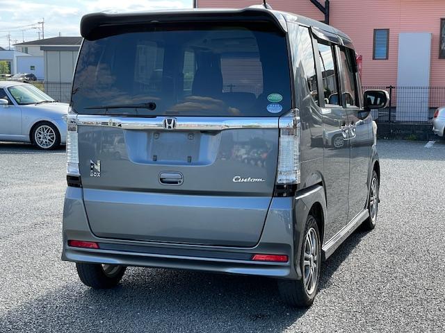 N-BOXカスタム G・Lパッケージ 保証付 ナビ TV バックカメラ パワースライドドア HID スマートキー 保証書・記録簿 CD(9枚目)