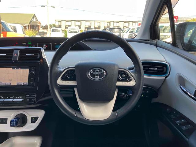 プリウス Ａ　１年保証付　フルエアロ　フルセグＴＶナビ　Ｂｌｕｅｔｏｏｔｈ　バックカメラ　ＥＴＣ　クリアランスソナー　レーンアシスト　クルーズコントロール　アルミホイール　オートハイビーム　オートライト（34枚目）