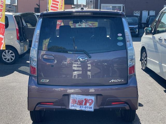 ムーヴ カスタム　ＲＳ　禁煙車　３ヶ月保証付　ナビ　ＴＶ　前後ドライブレコーダー　ＭＯＭＯステアリング　ＥＴＣ　ＨＩＤ　純正１５インチアルミホイール　スマートキー　記録簿・保証書　取説（9枚目）