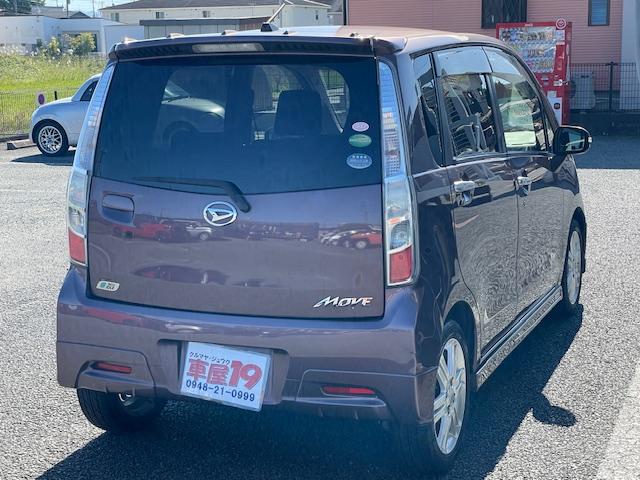 ムーヴ カスタム　ＲＳ　禁煙車　３ヶ月保証付　ナビ　ＴＶ　前後ドライブレコーダー　ＭＯＭＯステアリング　ＥＴＣ　ＨＩＤ　純正１５インチアルミホイール　スマートキー　記録簿・保証書　取説（11枚目）