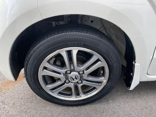 N-BOX G SSパッケージ 禁煙車 1年保証付 ナビ バックカメラ 両側パワースライドドア 純正アルミホイール スマートキー スペアキー CD USB 保証書・記録簿 取説(14枚目)