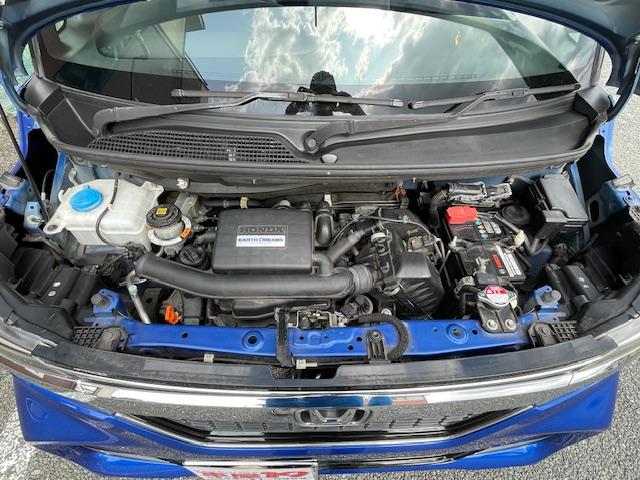 N-BOXカスタム G・L 禁煙車 1年保証付 フルセグTVナビ Bluetooth バックカメラ パワースライドドア レーダーブレーキサポート ETC LED 純正アルミホイール スマートキー スペアキー USB(32枚目)