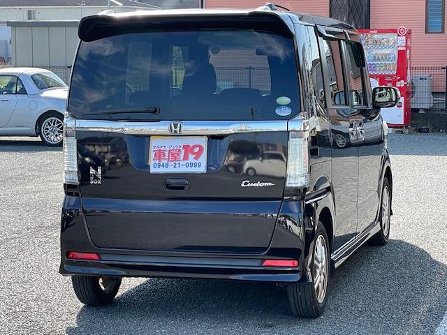 Ｎ－ＢＯＸカスタム Ｇ・Ｌパッケージ　保証付　フルセグＴＶナビ　Ｂｌｕｅｔｏｏｔｈ　両側パワースライドドア　ＨＩＤ　スマートキー　記録簿・保証書　取説（11枚目）