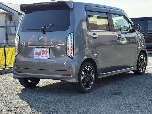 Ｎ－ＷＧＮカスタム Ｌ・ターボホンダセンシング　１年保証付　純正フルセグＴＶナビ　Ｂｌｕｅｔｏｏｔｈ　バックカメラ　ハーフレザーシート　ドライブレコーダー　ＥＴＣ　レーダーブレーキサポート　スマートキー／スペアキー（11枚目）