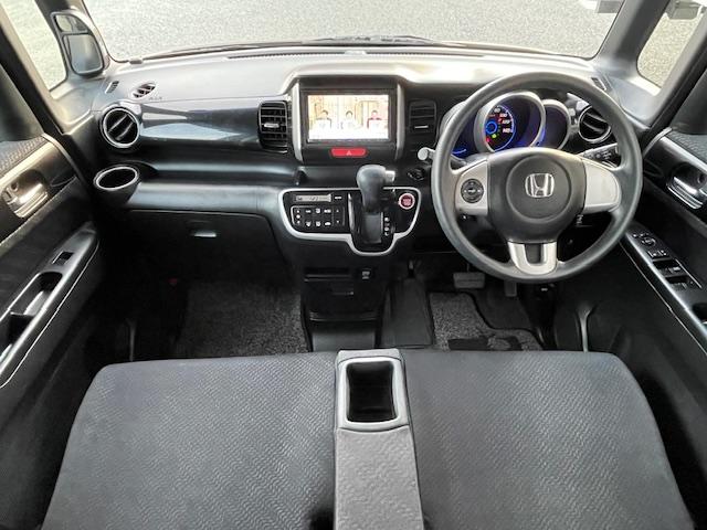 Ｎ－ＢＯＸカスタム Ｇ・Ｌパッケージ　禁煙車　１年保証付　フルセグＴＶナビ　Ｂｌｕｅｔｏｏｔｈ　パワースライドドア　ＨＩＤ　純正アルミホイール　スマートキー×２（21枚目）