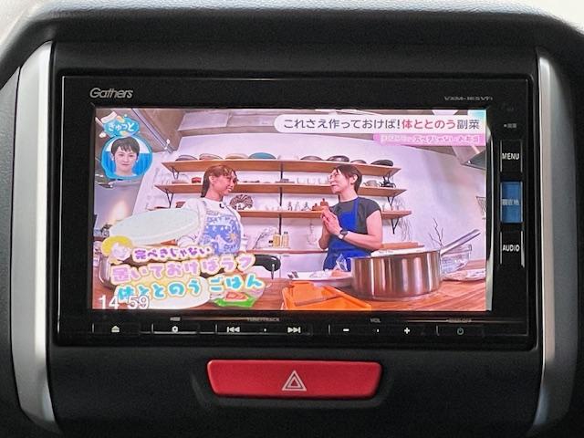 N-BOX G 禁煙車 1年保証付 フルセグTVナビ Bluetooth バックカメラ パワースライドドア ETC 黒内装 スマートキー 保証書・記録簿 取説(23枚目)