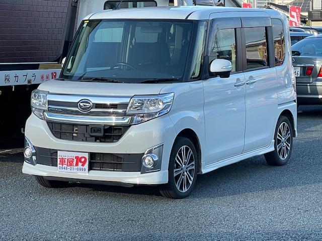 タント カスタムＲＳ　ＳＡ　３ヶ月保証付　フルセグＴＶナビ　Ｂｌｕｅｔｏｏｔｈ　両側パワースライドドア　ターボ　レーダーブレーキサポート　ＥＴＣ　純正アルミホイール　スマートキー（7枚目）