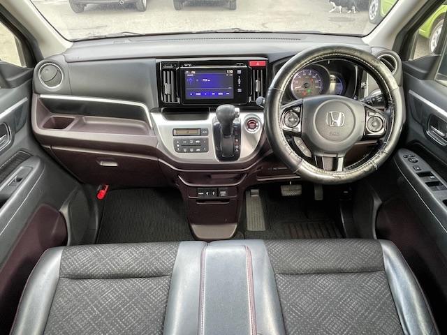 Ｎ－ＷＧＮカスタム Ｇ・Ａパッケージ　１年保証付　フルセグＴＶナビ　Ｂｌｕｅｔｏｏｔｈ　バックカメラ　レーダーブレーキサポート　ＥＴＣ　スマートキー　純正アルミホイール（22枚目）