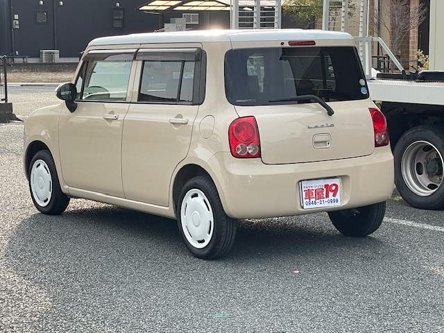 アルトラパン Ｘ　禁煙車　保証付　ドライブレコーダー　ホワイトホイール　スマートキー　ＣＤ　ツートンカラー（9枚目）