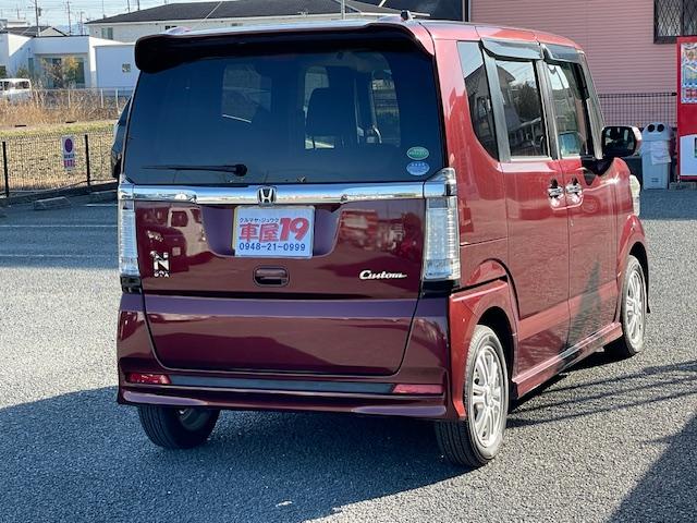 Ｎ－ＢＯＸカスタム Ｇ・Ｌパッケージ　３ヶ月保証付　パワースライドドア　ＥＴＣ　純正アルミホイール　スマートキー　ＣＤ　取説　保証書（11枚目）