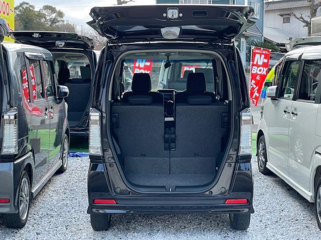 Ｎ－ＢＯＸカスタム Ｇ・Ｌパッケージ　禁煙車　１年保証付　フルセグＴＶナビ　Ｂｌｕｅｔｏｏｔｈ　バックカメラ　パワースライドドア　ＥＴＣ　ＨＩＤ　純正１４インチアルミホイール　スマートキー　ＤＶＤ　取説（62枚目）