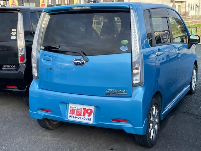 ステラ カスタムR 禁煙車 1年保証付 LED アルミホイール スマートキー CD(15枚目)