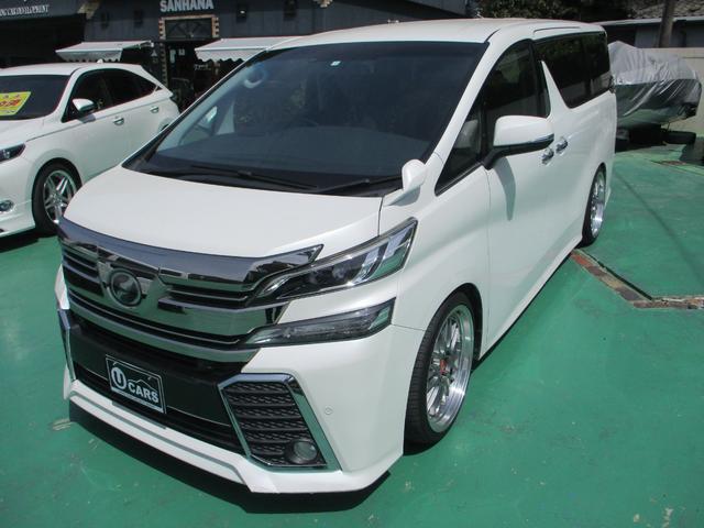 ヴェルファイア ２．５Ｚ　２０インチＡＷ／車高調／後席モニター／ＫＥＮＷＯＯＤ８インチナビ／８人乗／両側電動スライドドア／レーダークルコン／プリクラッシュセーフティー／ＥＴＣ／１００Ｖ電源／バックカメラ／地デジ／ＬＥＤライト／（2枚目）
